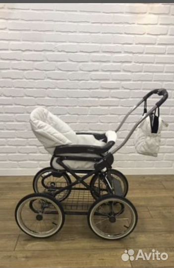 Коляска 2 в 1 эко кожа