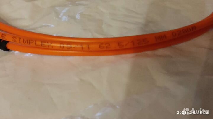 Оптический высокоскоростной кабель ST-ST