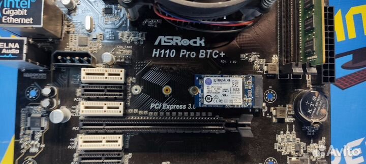Комплект для майнинга на 13 карт Asrock H110 BTC+