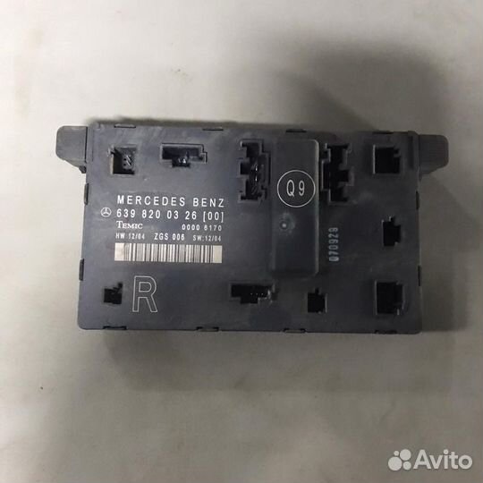 Блок управления дверьми правый Mercedes-Benz Vito