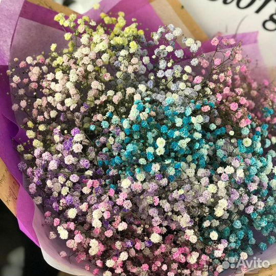 Букет из гипсофилы