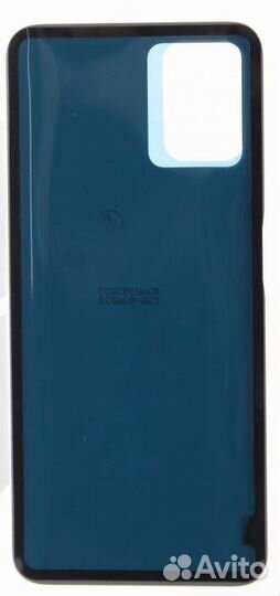 Задняя крышка для Realme 8/8 Pro 4G Серебро (со ск