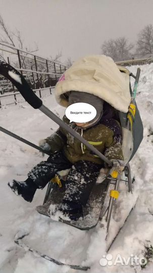 Санки коляска ника