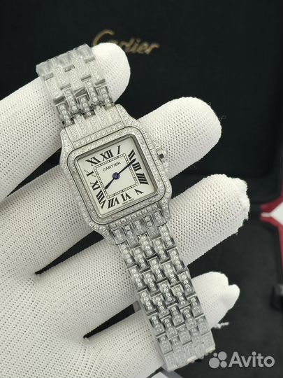 Часы Cartier Panthere 27мм камни