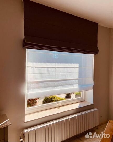 Римские шторы день-ночь