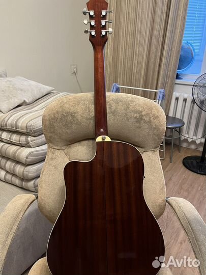 Гитара электроакустическая Epiphone AJ-200SCE/N