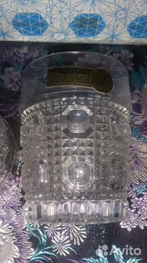 Хрусталь. Стаканы для виски Bohemia