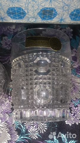 Хрусталь. Стаканы для виски Bohemia