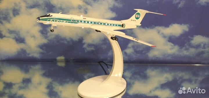 Модель самолета Ту-134