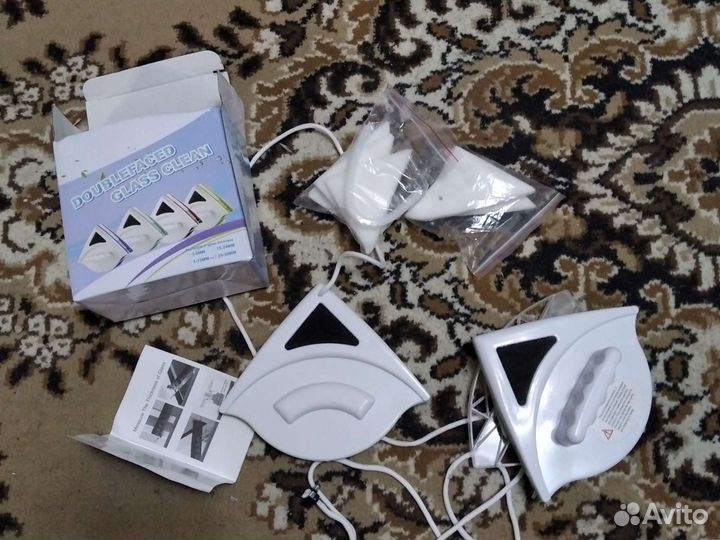 Щетки для мытья окон на магните.самим не подошли с