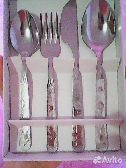 Детские ложка и вилка