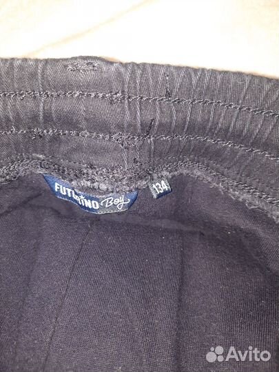 Утепленные брюки 134 для мальчика