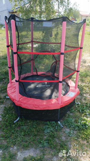 Батут Actiwell 140 с защитной сеткой