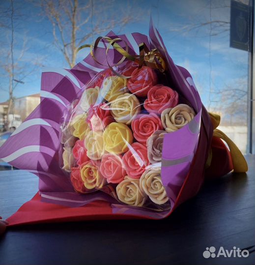 Шоколадные букеты