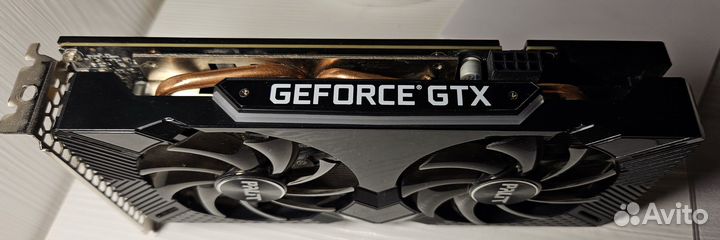 Видеокарта Palit GeForce GTX 1660 super GP OC 6Gb