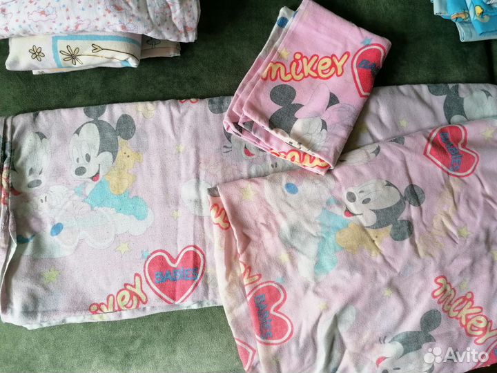 Детское пастельное белье