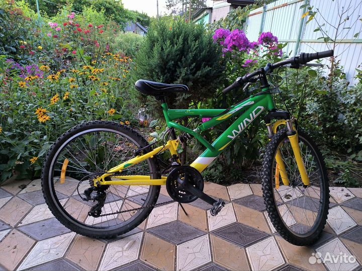 Двухподвесный велосипед