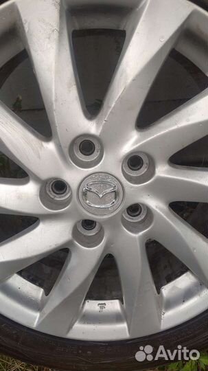 Колеса в сборе R-17 Мазда зима
