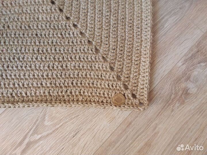 Придверный коврик из джута hand made