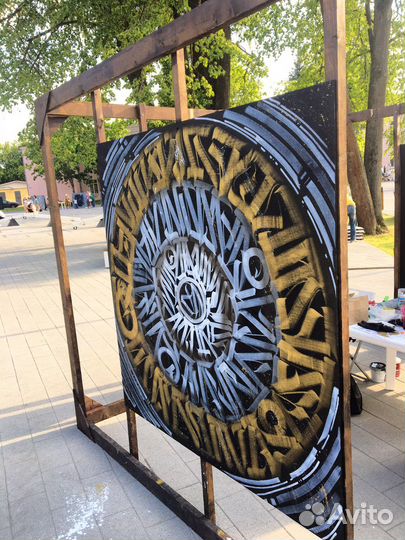 Каллиграфия. Роспись стен. Оформление интерьеров