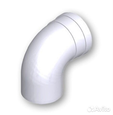 Угол коаксиальный 90 60/100L