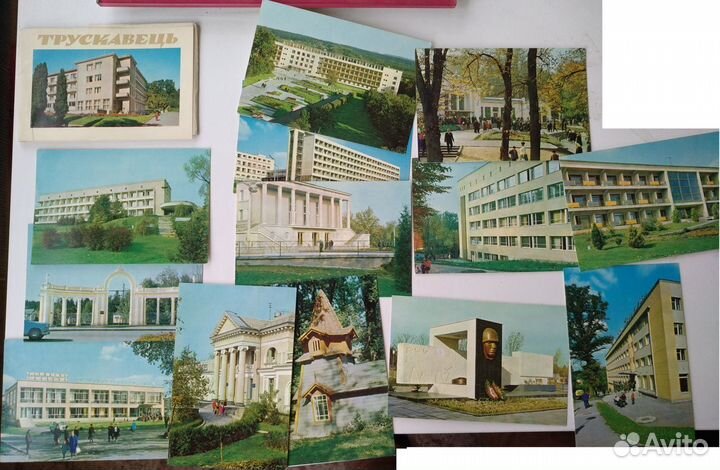 Открытки Фотокарточки города ссср. Наборы