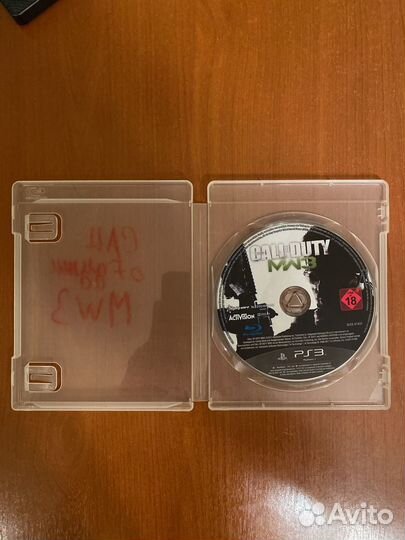 Игра CoD MW 3 для Playstation 3