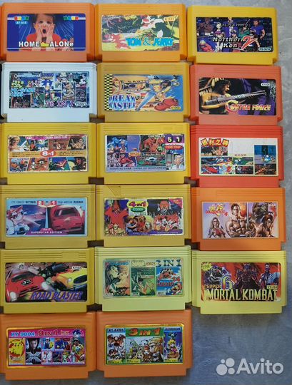 Dendy картриджи для приставки