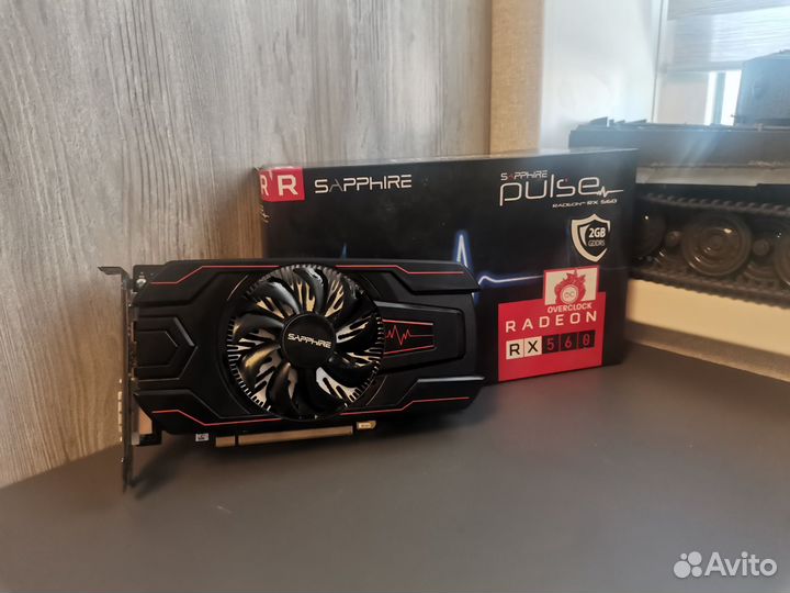 Видеокарта Rx 560 2gb