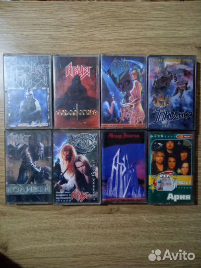 Аудио кассеты рок,рэп,поп музыка