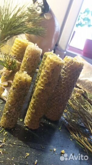 Свечи из вощины