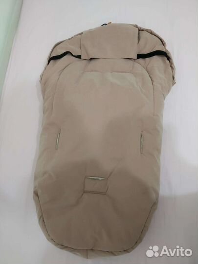Зимний конверт в коляску на овчине