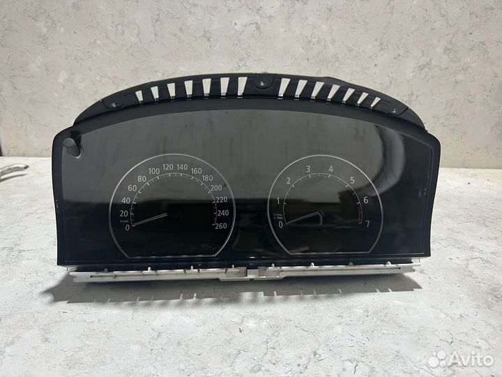 Спидометр на Bmw e65