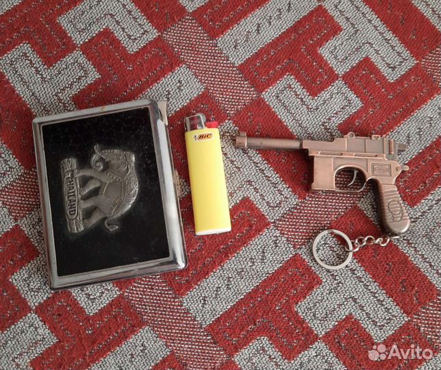 Портсигар зажигалка