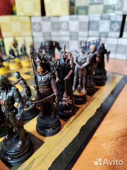 Шахматы Властелин колец 32ф.+З ф. Коллекц
