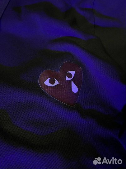 Хлопковый поло Comme Des Garsons