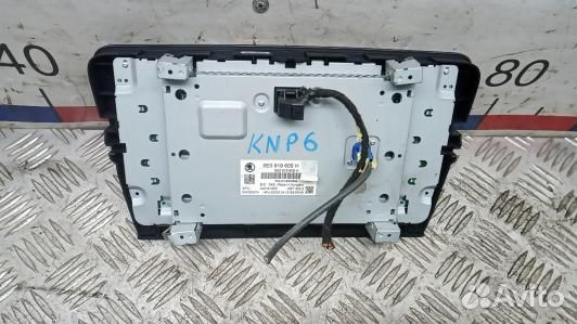 Магнитола skoda octavia A7 (KNP06JA01)