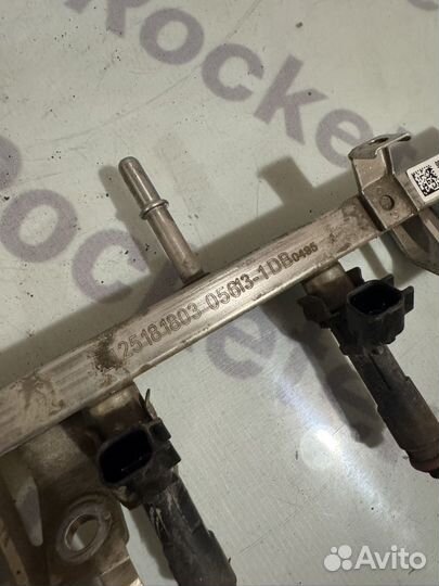 Топливная рампа всборе chevrolet cobalt 1.5