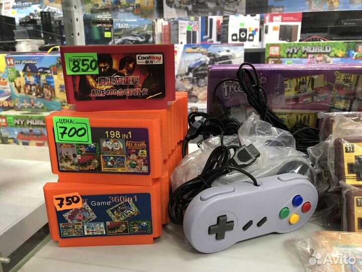 Sega Dendy Сега Денди 8 и 16 бит bit новые