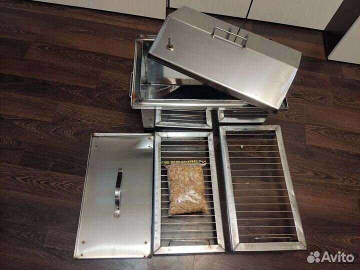 Коптильня нержавейка 2 мм