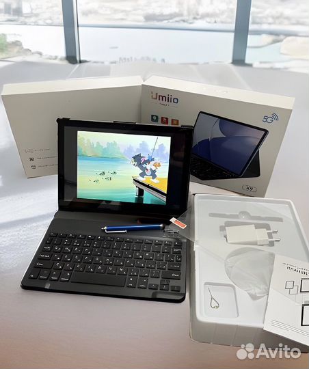 Новый Планшет umiio x9 128 гб,чехол,клавиатура