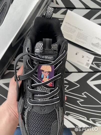 Кроссовки off white be right back black