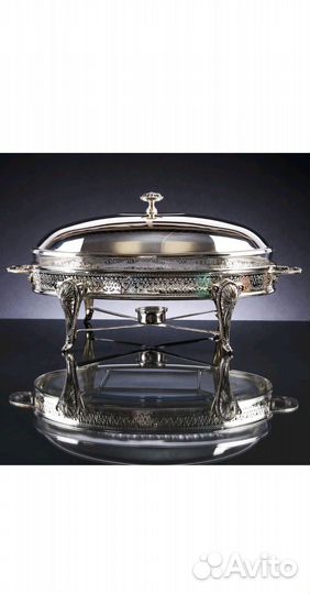 Кастрюля с подогревом 44*25*21, 3л.,овальная