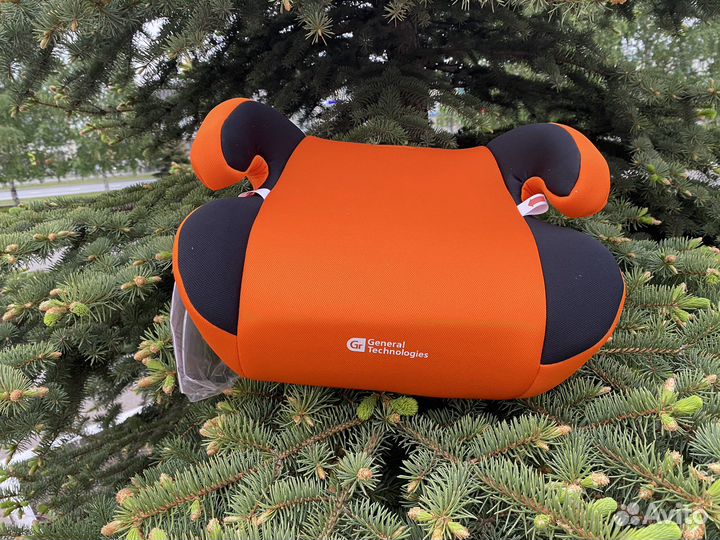Детское авто кресло Оранжевая Новая