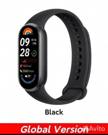 Фитнес-браслет Xiaomi Mi SMART Band 9, Черный