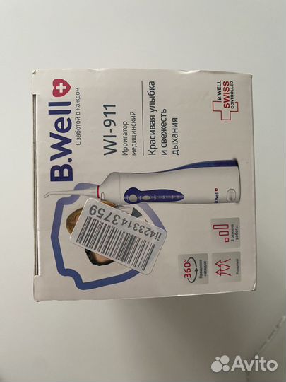 Новый Ирригатор для полости рта B.Well WI-911