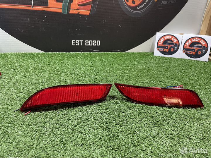 Диодные катафоты бампера Лада Приора 1, 2