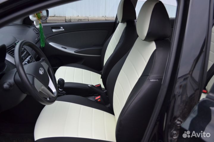 Авточехлы на Hyundai Solaris