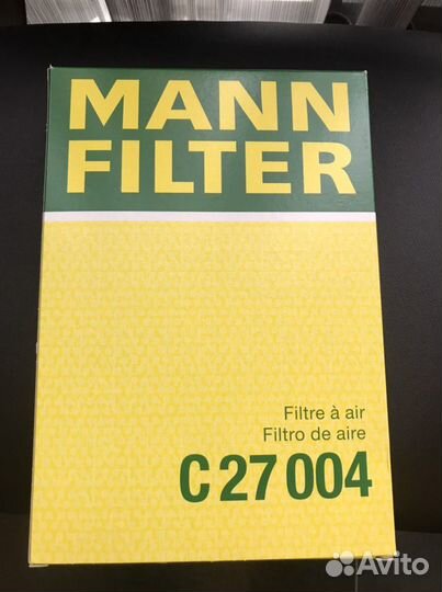 Воздушный фильтр Mercedes’ Mann C 27004