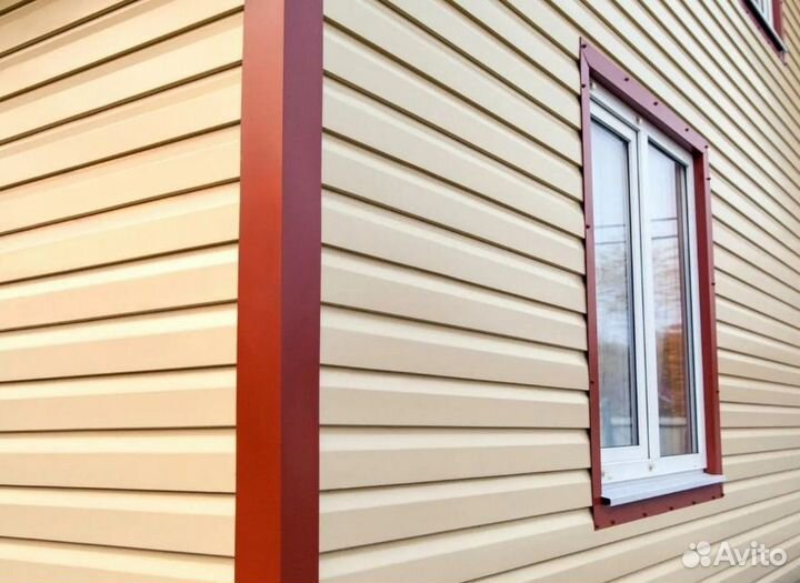 Металлический сайдинг Эко-Брус